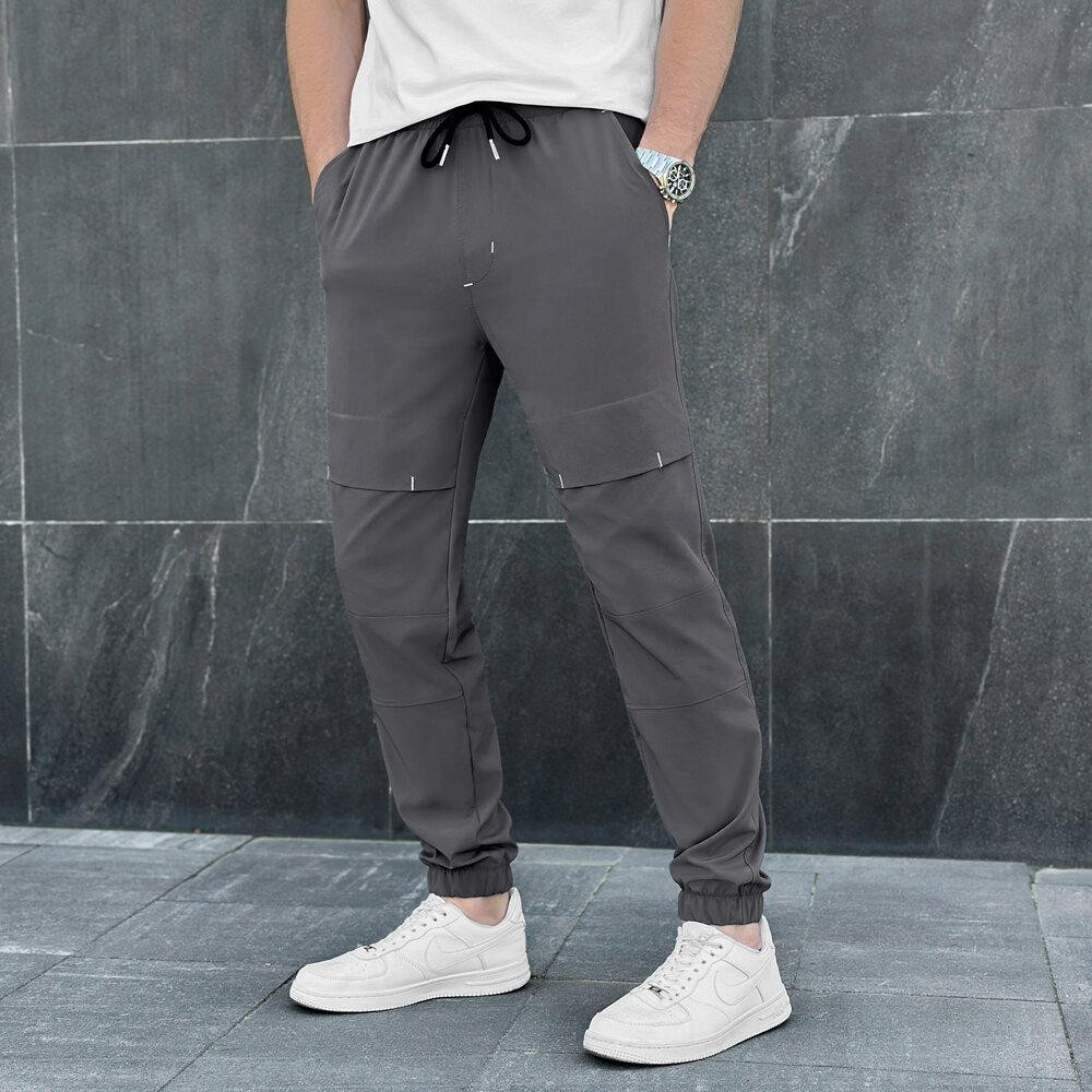 Чоловічі штани джогери з кишенями темно-сірі Pobedov Vershyna Київ - фото 1