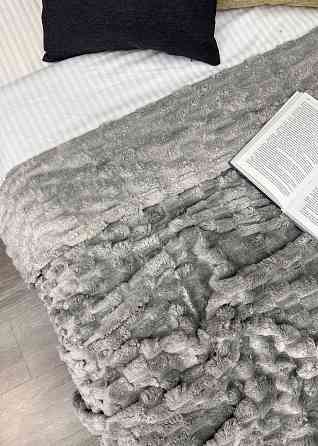 Плед-покривало 210х210 см (+-5см) Соти Сірий (87-207) Київ