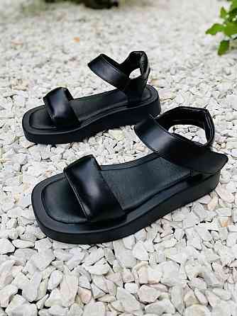 ARLEN Босоніжки жіночі ARLEN Бос-06 чорні (літо, шкіра натуральна) (4379) Коломия