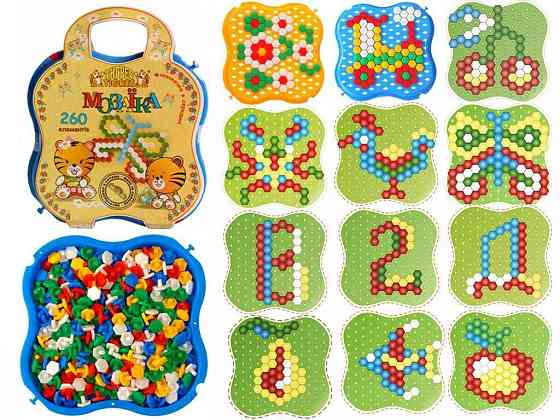 Игрушка развивающая Мозайка, арт. 39113 ТМ ТИГРЕС Киев