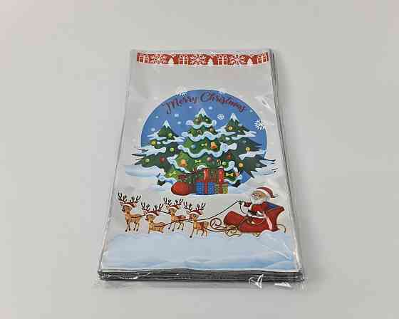 Фольгований пакет Н.Г (25*40) No41 Merry Christmas (100 шт.) Харків