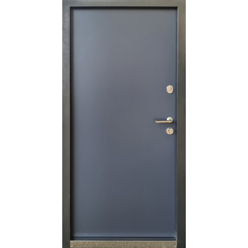 Форт-М Дверь уличная 3х контурная! Модель Трио-Лофт, цвет Графит Киев - изображение 2