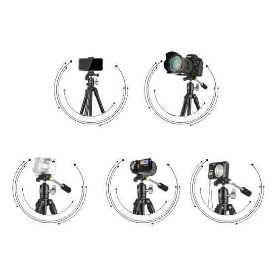 Штатив з панорамною голівкою 171 см Beike QZSD Q162A Київ