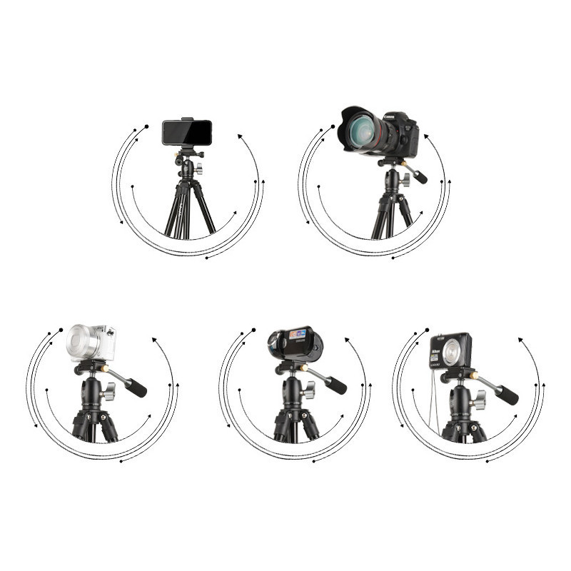 Штатив з панорамною голівкою 171 см Beike QZSD Q162A Київ - фото 3