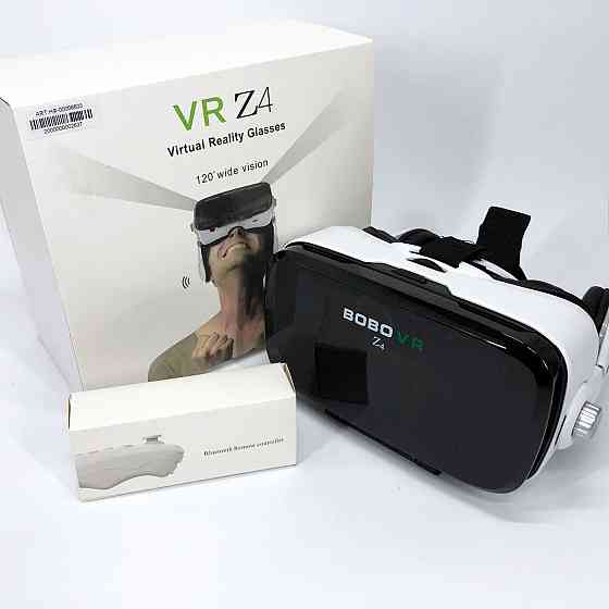 Виар бокс VR BOX Z4, Очки виртуальной реальности с сенсорами, VR-очки белые, Очки для смартфона VM-26 Киев