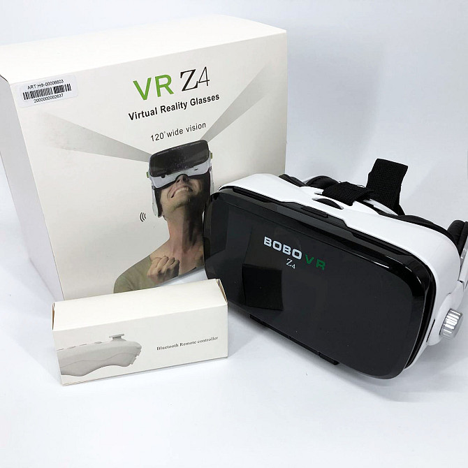 Виар бокс VR BOX Z4, Очки виртуальной реальности с сенсорами, VR-очки белые, Очки для смартфона VM-26 Киев - изображение 5