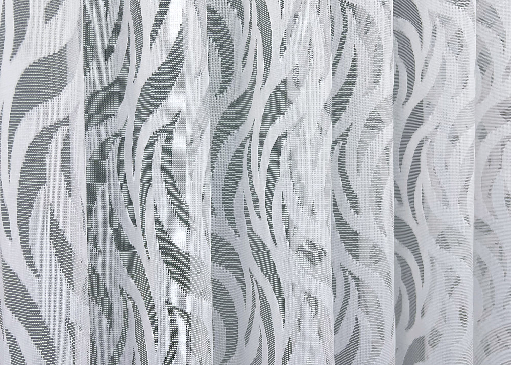 Тюль жакард колір білий 1976т Київ - фото 4