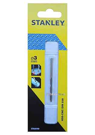 Сверло по металлу STANLEY : HSS-CNC, Ø= 3 мм Одесса