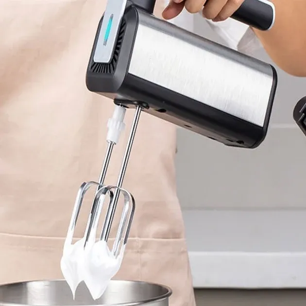 Миксер ручной 1600Вт BITEK BT-6664 5 скоростей, режим турбо, венчики - 2 шт, насадки для теста - 2 шт Одесса - изображение 5