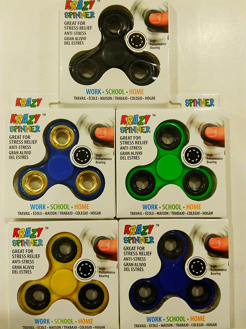 Спіннер металевий "Crazy Spinner" в асорт., в кор. SP-037 (50560), шт Київ - фото 1