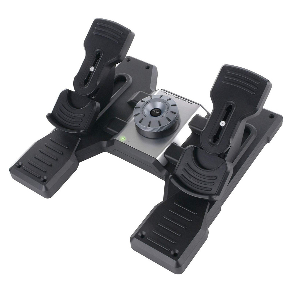 Педалі Logitech G Flight Rudder Pedals (945-000005) чорний/сріблястий Харків - фото 2