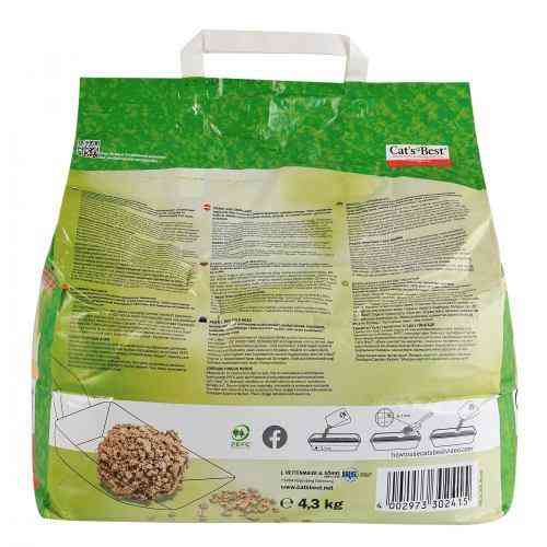 Наповнювач Cat’s Best Original для котячого туалету, деревний, 10 л/4.3 кг Київ