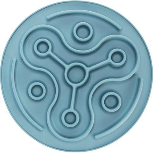 Коврик Trixie Медленное кормление для собак, термопластиная резина, d-28 см (голубой) Винница - изображение 3