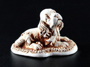 Фигурка Собачка на коврике гипсовая Киев - изображение 1