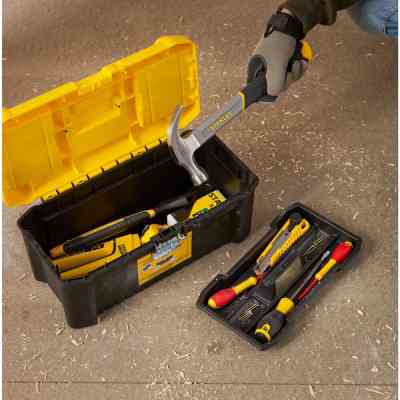 Ящик для инструментов DeWALT ESSENTIA", 406 х 205 х 195 мм (16"), пластиковый (STST75785-1) Винница