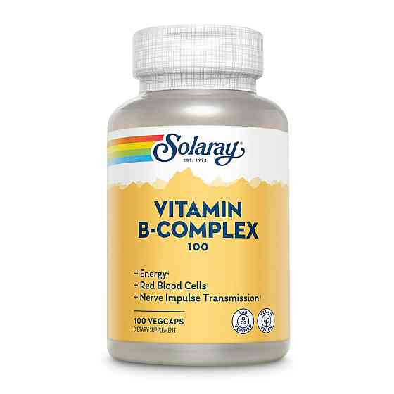 Комплекс витаминов группы B Solaray Vitamin B-Complex 100 100 капс Киев