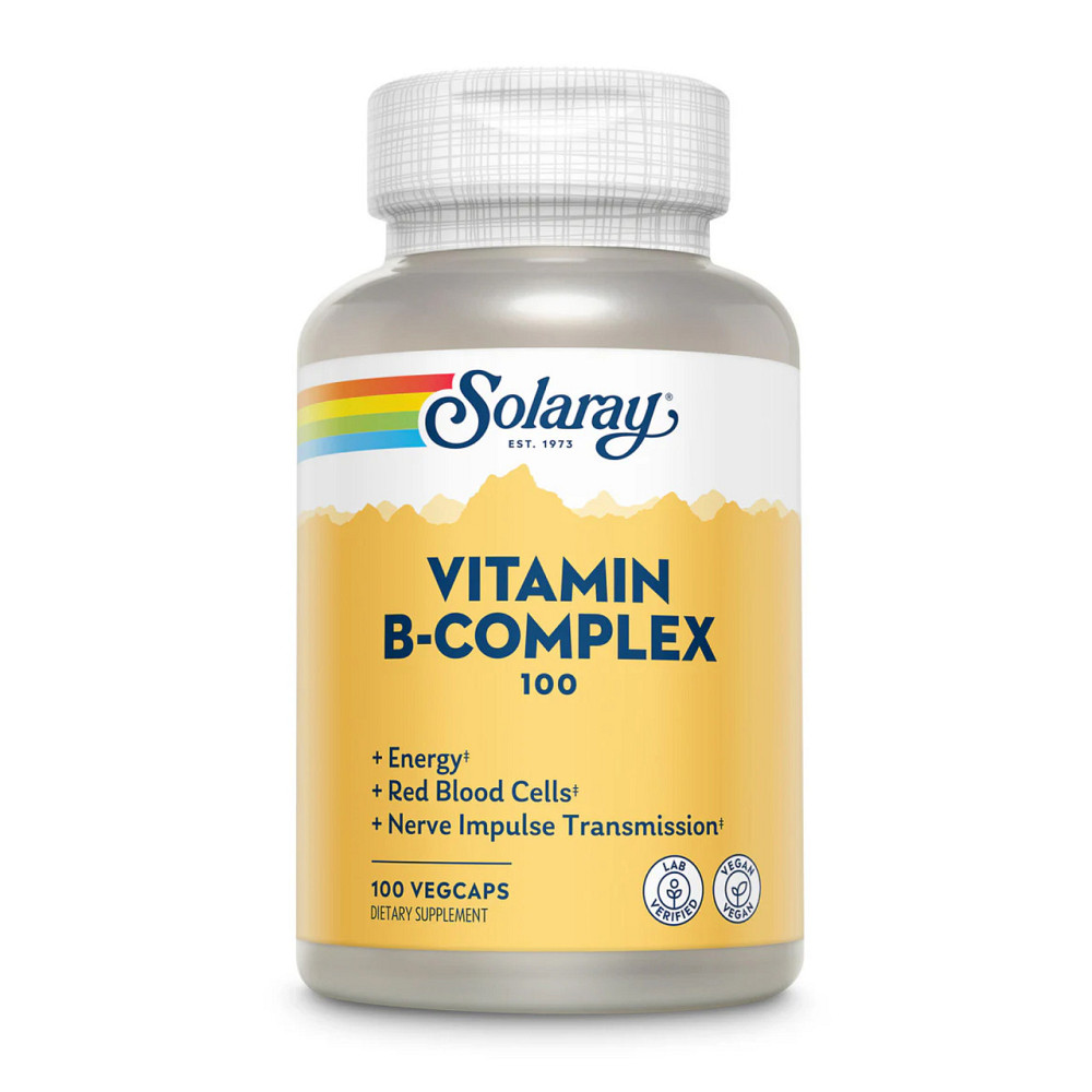 Комплекс витаминов группы B Solaray Vitamin B-Complex 100 100 капс Киев - изображение 1
