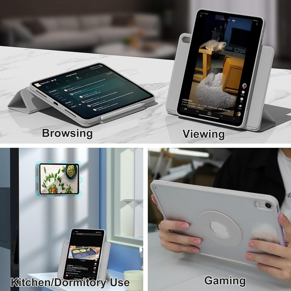 Чохол-клавіатура для iPad mini 7 A17 Pro 2024 / iPad mini 6 2021 8.3 Inch iPad mini 7th/6th Gen Дніпро - фото 8