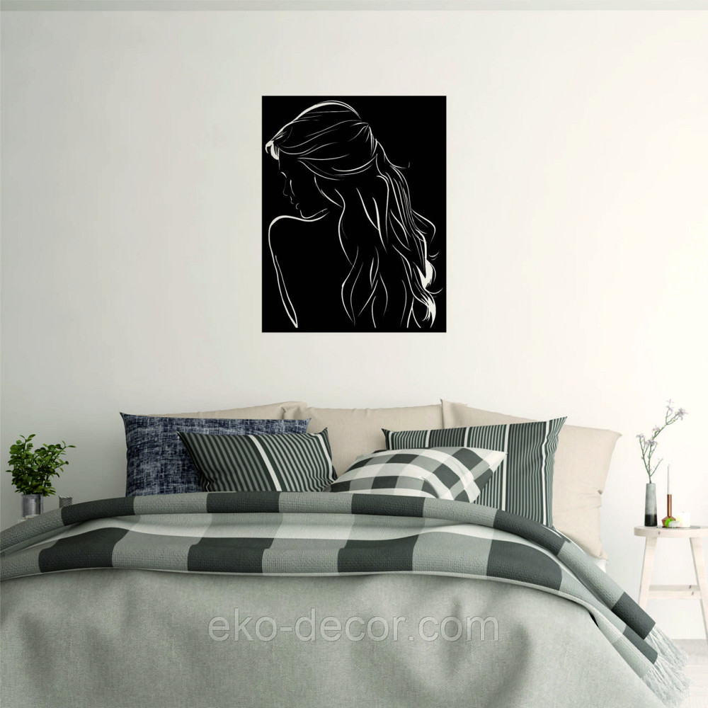 Декоративное настенное Панно «Девушка» Декор на стену Киев - изображение 6