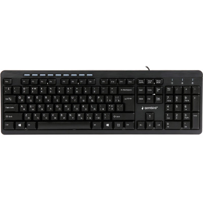 Клавіатура Gembird KB-UM-106-UA USB Black (KB-UM-106-UA) Вінниця - фото 1