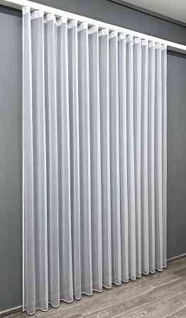 Тюль VR-Textil 1985т Жакард фактурний Білий 300х250 см (42-1145) Київ