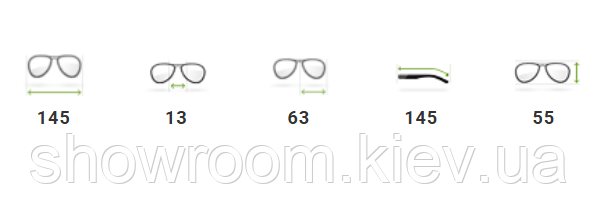 Мужские очки авиаторы (Z2627U) Lux Киев - изображение 5