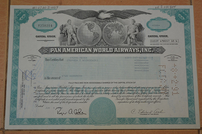 Акція. США. 1984 рік No0214 (Б-1) Полтава - фото 1