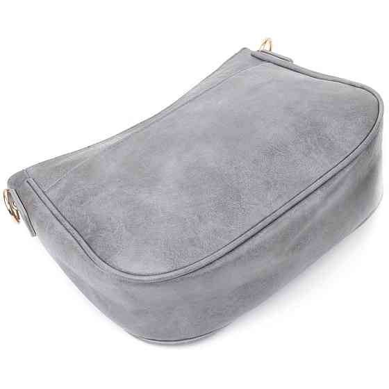 Жіноча зручна сумка з екошкіри Vintage sale_15134 Сірий Київ