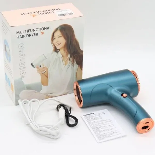 Бездротовий акумуляторний фен для волосся 500 Вт.без підбір за кольором Одеса - фото 9