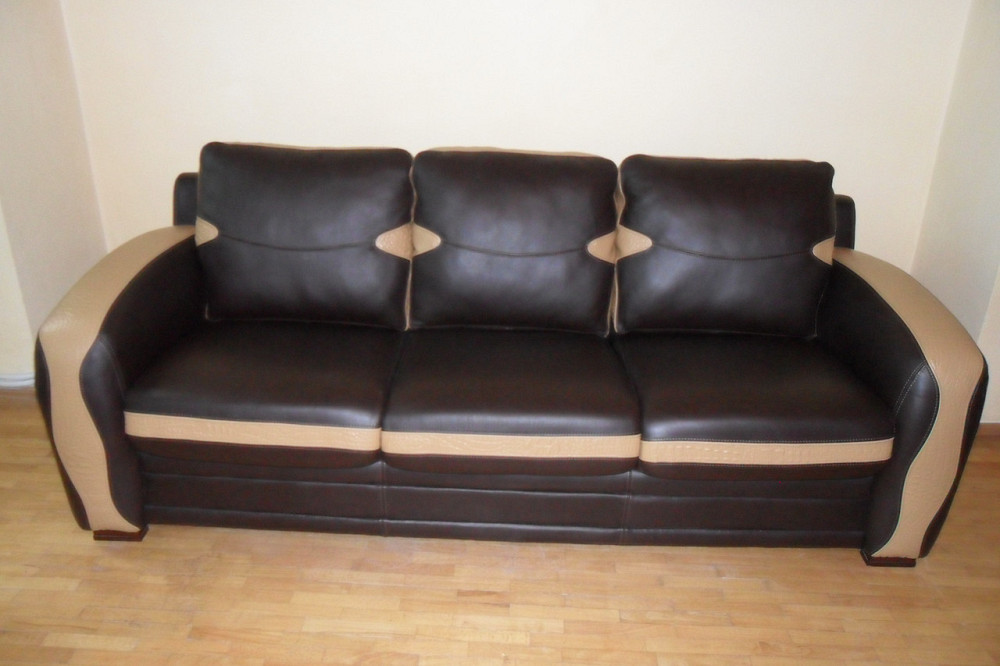 Диван шкіряний (кожаный) розкладний модель 409 ZEUS Ужгород - изображение 9