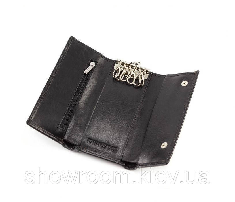 Мужская кожаная ключница-кошелек LC (20002) Киев - изображение 4