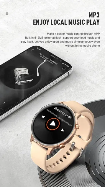 Смарт-часы RDFit S33 Gold (звонки, пульсоксиметр, тонометр) Киев - изображение 5