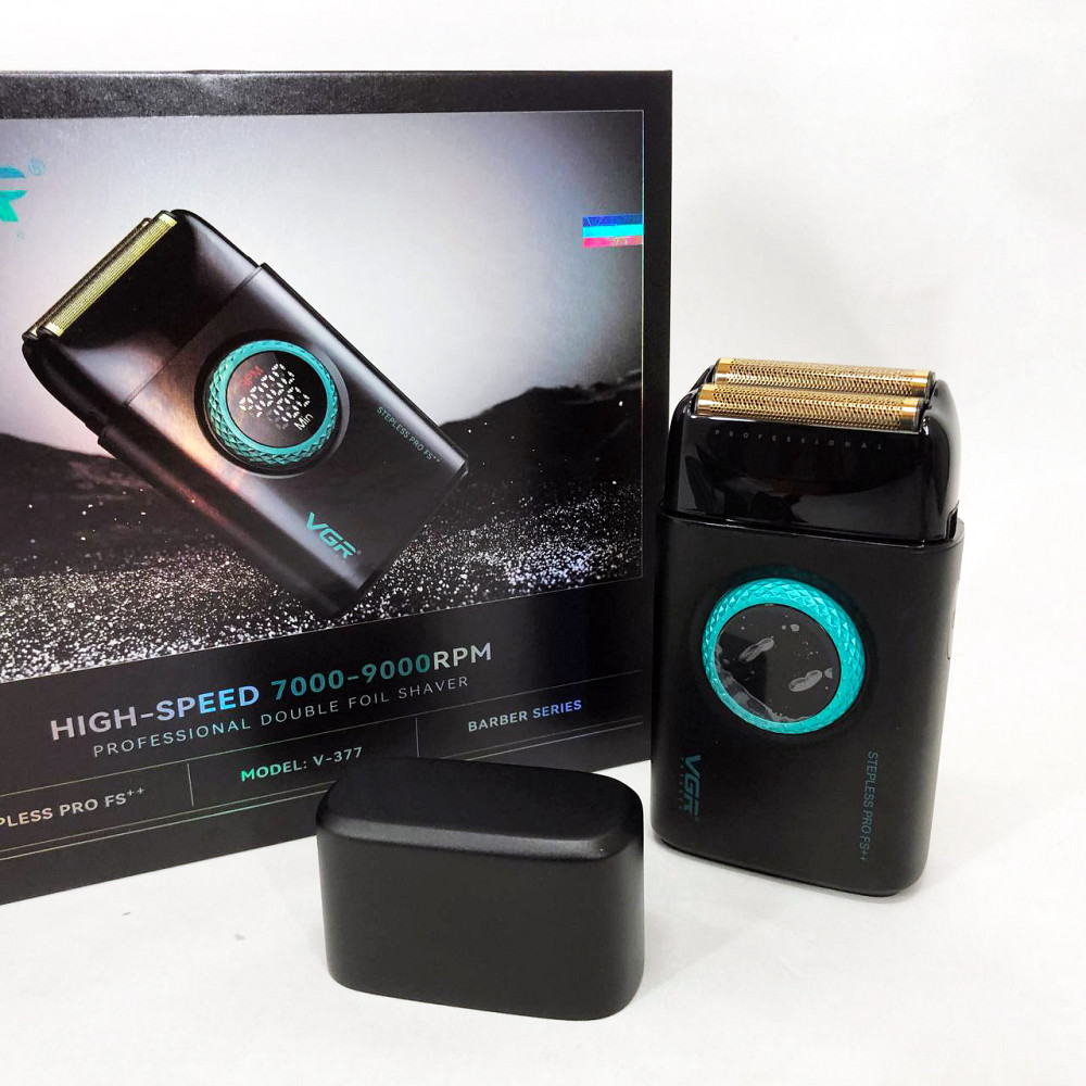 Электробритва с бритвенной насадкой, Электробритва для профессионального бритья, Портативная бритва HM-51 Львов - изображение 7