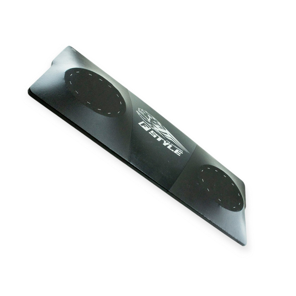 Полиця ВАЗ 2121/21213 (акустична) чорна з накатом (шкірозамінником) задня Мукачево - фото 1