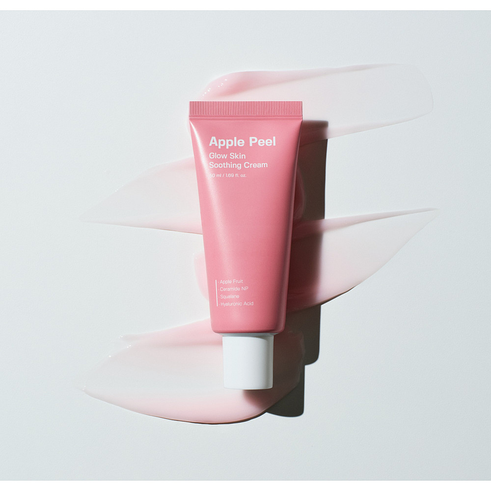 Крем успокаивающий с эффектом сияния Apple Peel Glow Skin Soothing Cream (Tube) Sungboon Editor 50 мл Киев - изображение 5