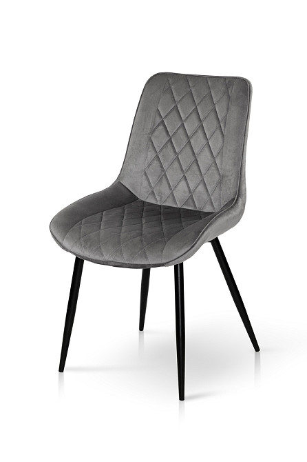 Стілець КОРФУ, велюр сірий Киев - изображение 1