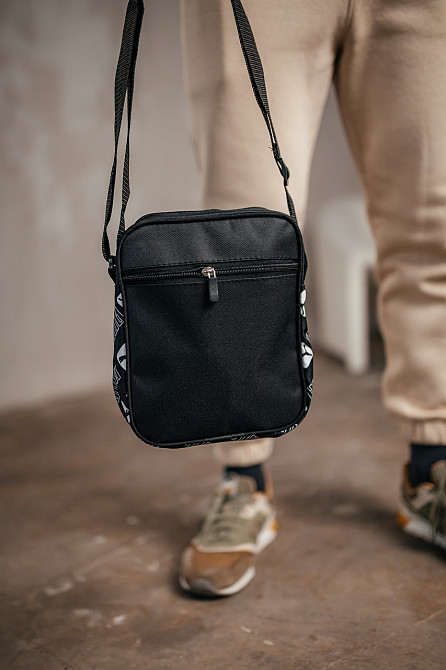 Барстека Nike, Чоловіча сумка через плече, Текстова барсетка на три відділення, Брендаова сумкаMasterSem Київ - фото 5