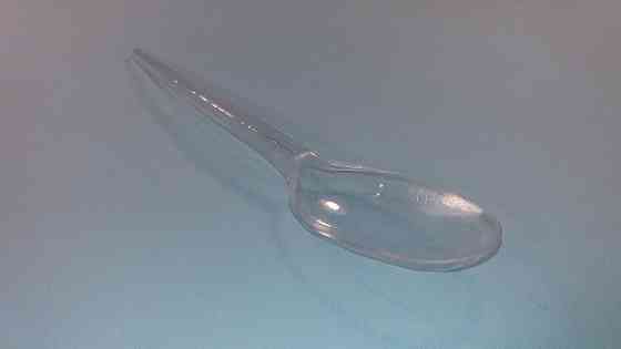 Ложки Юніта пластикові Преміум 100 шт Прозорі Харків