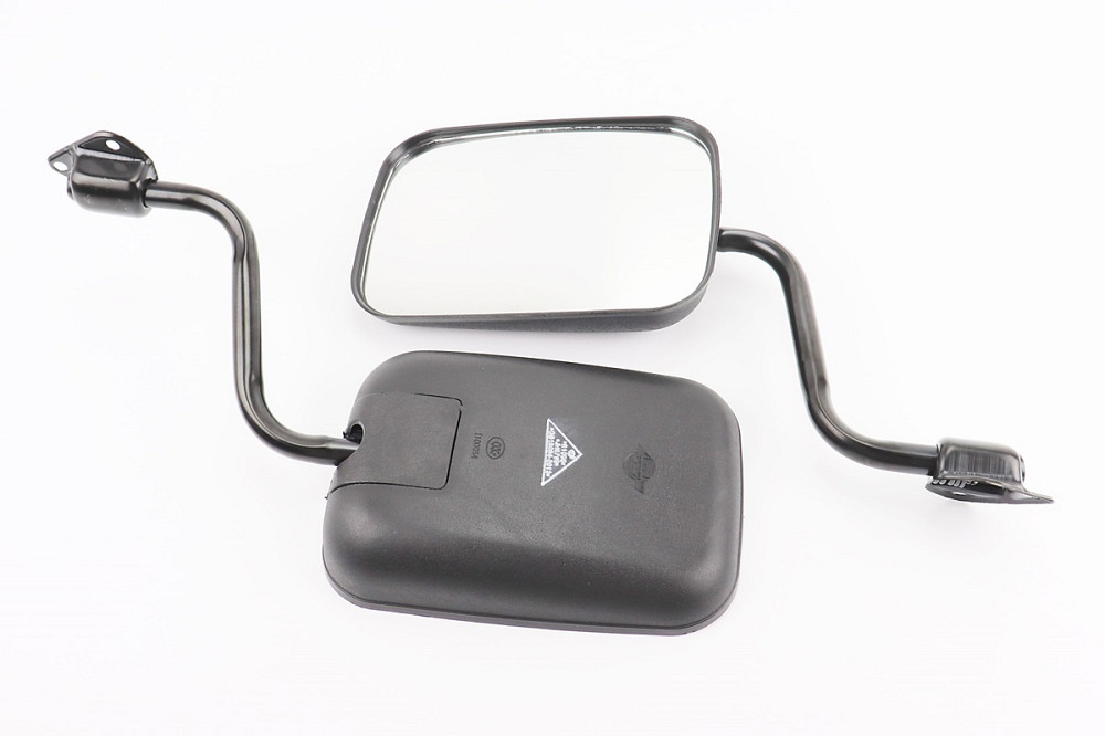 Дзеркала к-кт на МОТОТРАКТОР, "прямокутні" 210x145mm - чорні, кріплення під три болти Киев - изображение 1