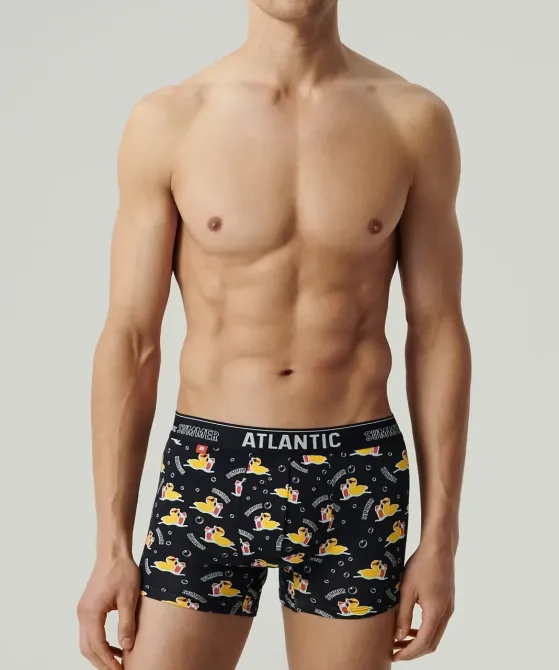 Мужские трусы шорты Набор 2 шт. Atlantic 2MHH-007 M Киев - изображение 2