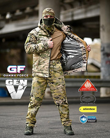 Зимний тактический костюм gamma original мултикам ПП8166 Киев - изображение 1