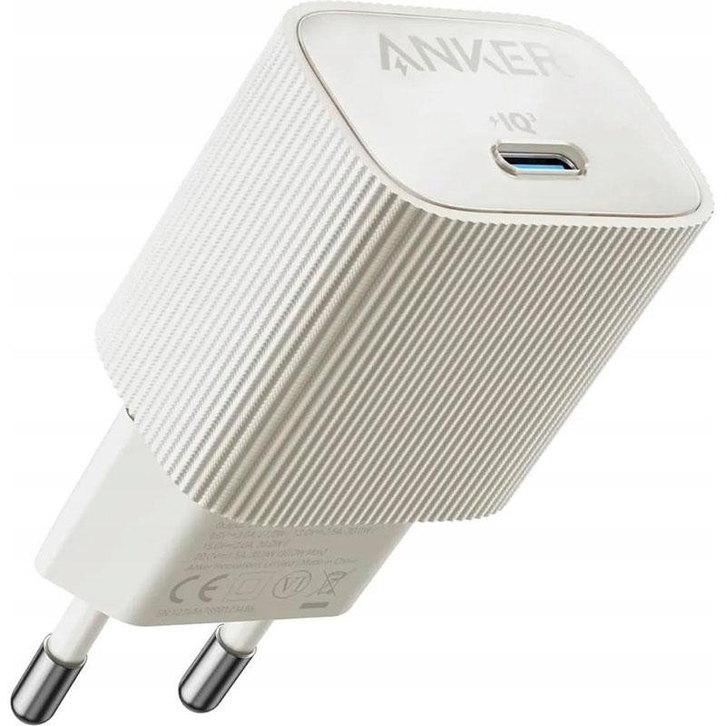 Мережевий зарядний пристрій Anker PowerPort 511 Nano IV White, 30 W USB Type-C (A2337G21) ( Білий ) Харків - фото 3