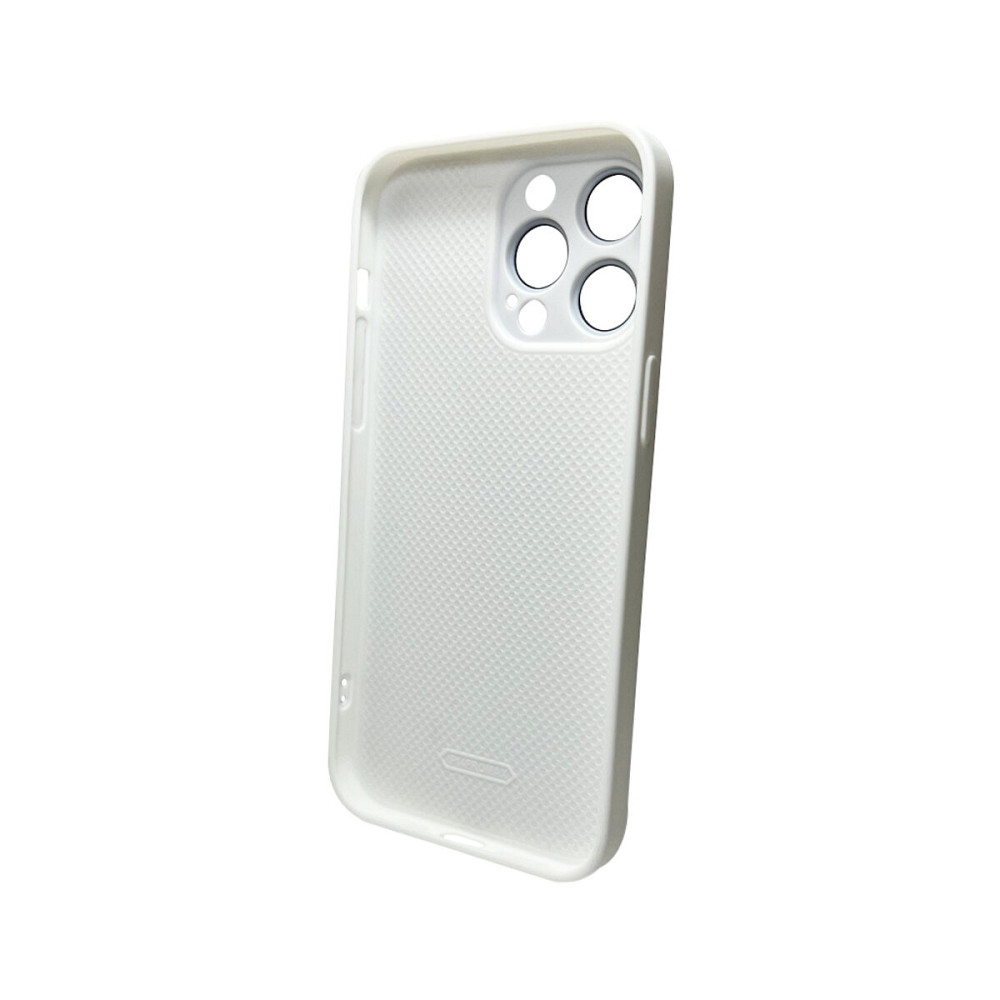 Чохол для смартфона AG Glass Gradient LV Frame for Apple iPhone 13 Pro Pearly White Київ - фото 2