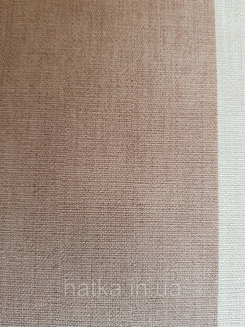 Ообои вінілові на флізелін Decoprint Moments MO22806 однотонні під мішковину теракотові Київ - фото 1
