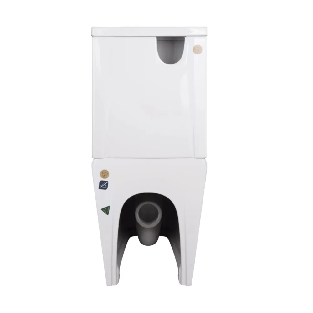 Унітаз підлоговий Qtap Crow Eco безобідковий із сидінням Soft-close QTCRO27W48750 Київ - фото 17