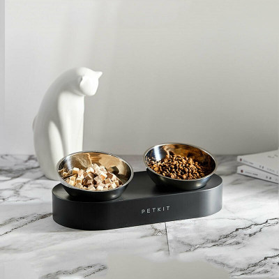 Універсальний посуд для тварин Petkit FRESH NANO-METAL Pet Cat TWO Bowl Stand (P5201) Вінниця - фото 6