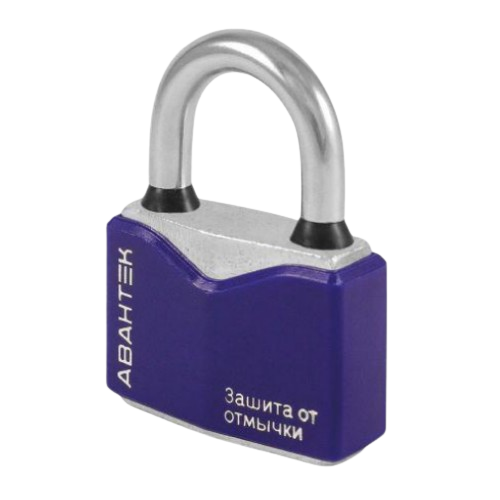 Замок навісний LXCP 60 сталь кольоровий(в асортименті) АВАНТЕК Житомир - фото 1