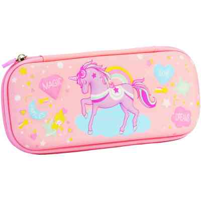 Пенал Cool For School з тисненням 1 відділення Рожевий (B-8616-pink) Вінниця