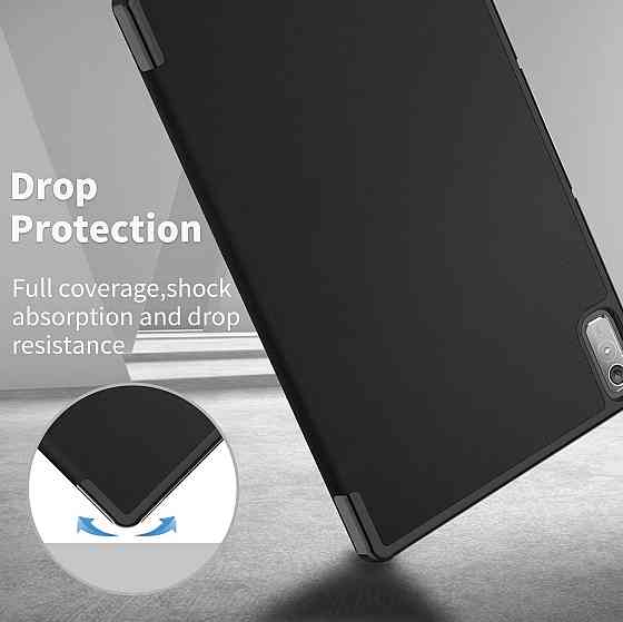 Фирменный чехол EasyAcc для Lenovo Tab P11 2-го поколения 11,5 дюймов 2022 года с защитной пленкой для экрана Днепр