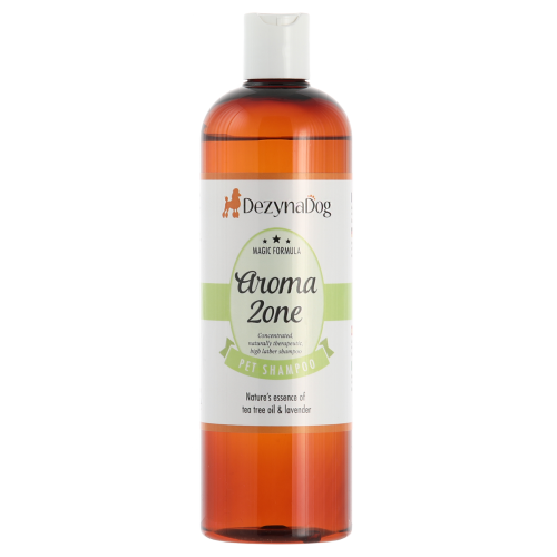 Шампунь Dezynadog Aromazone Therapeutic лечебный и успокаивающий для любого типа шерсти с репеллентом 500мл Киев - изображение 1